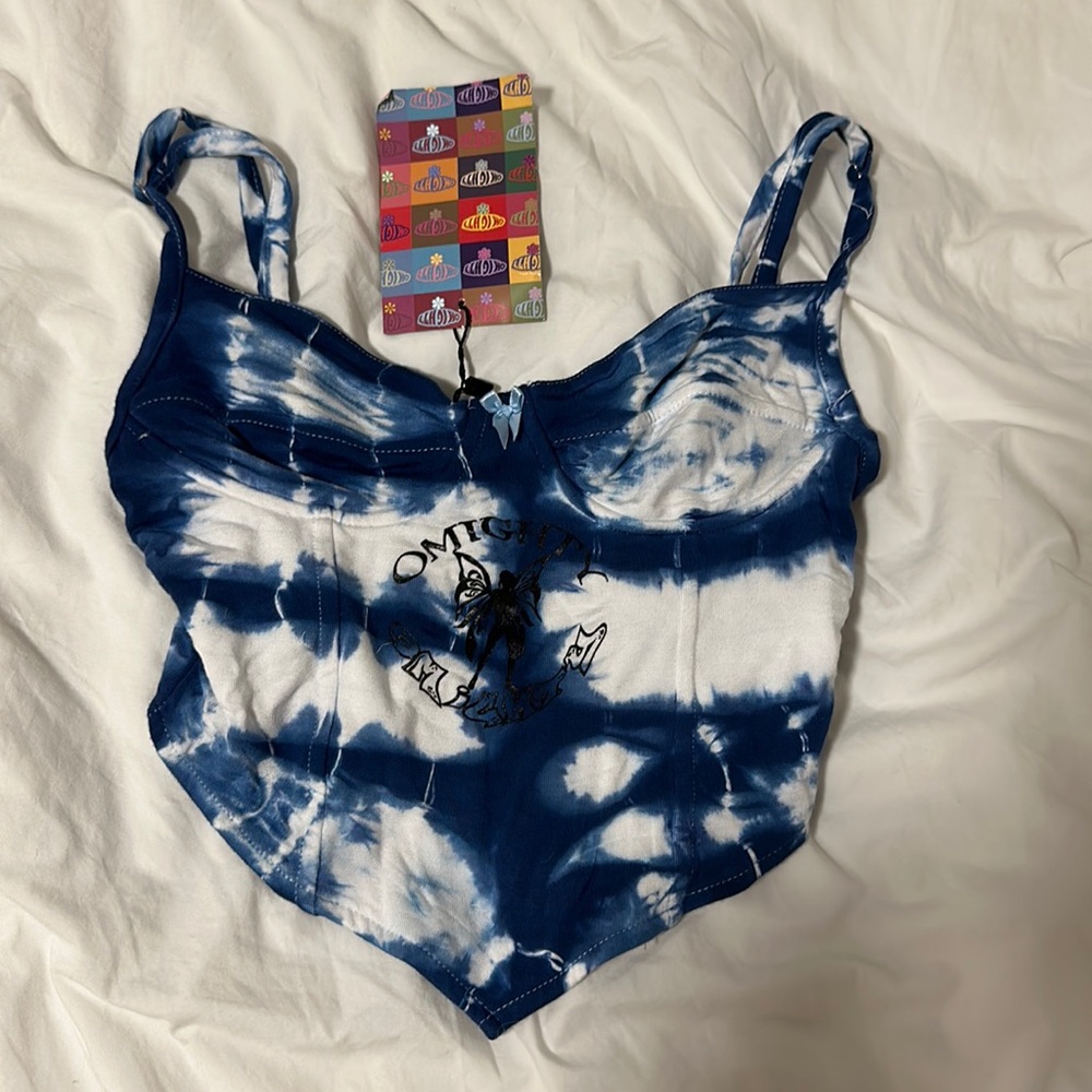 Omighty tie dye corset
